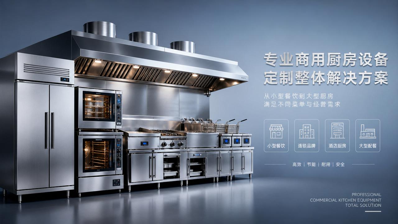 Restaurant Kitchen Equipment Cost by Project Size and Menu Type