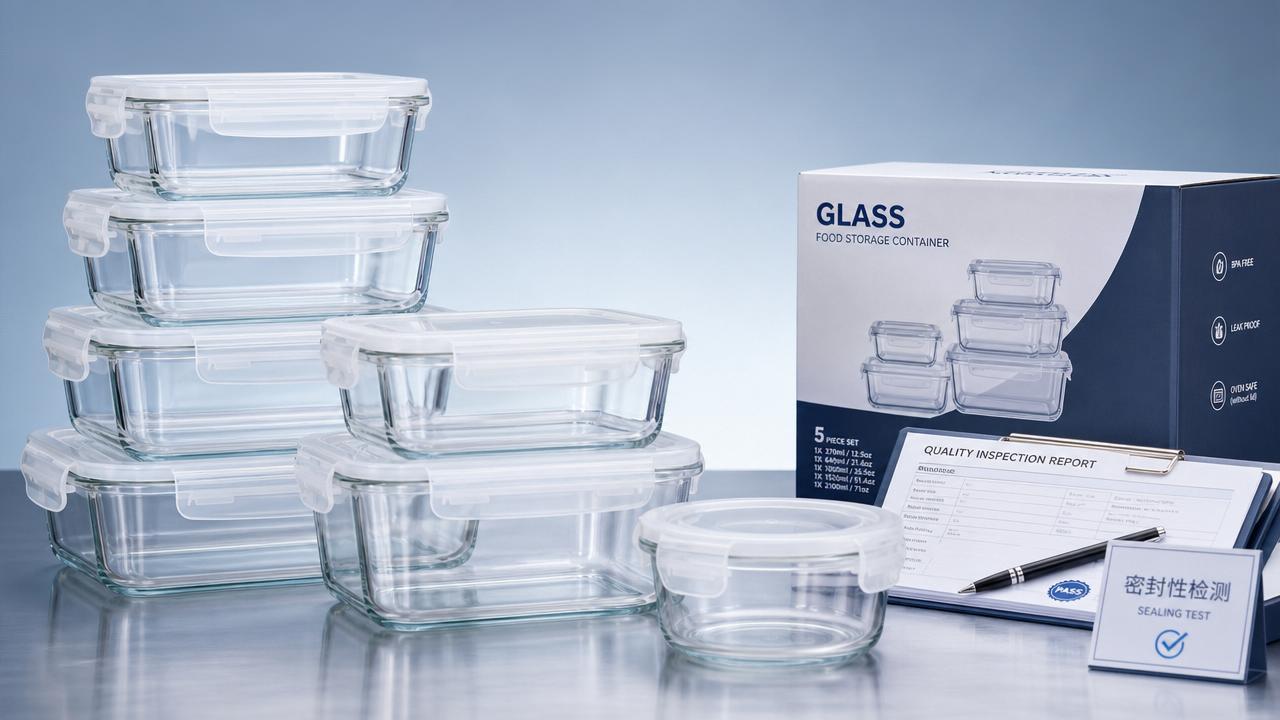 What defines a reliable glass storage container supplier