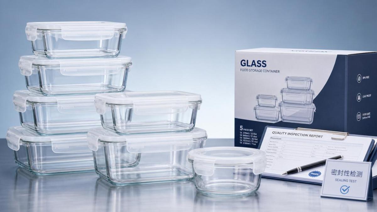 What defines a reliable glass storage container supplier