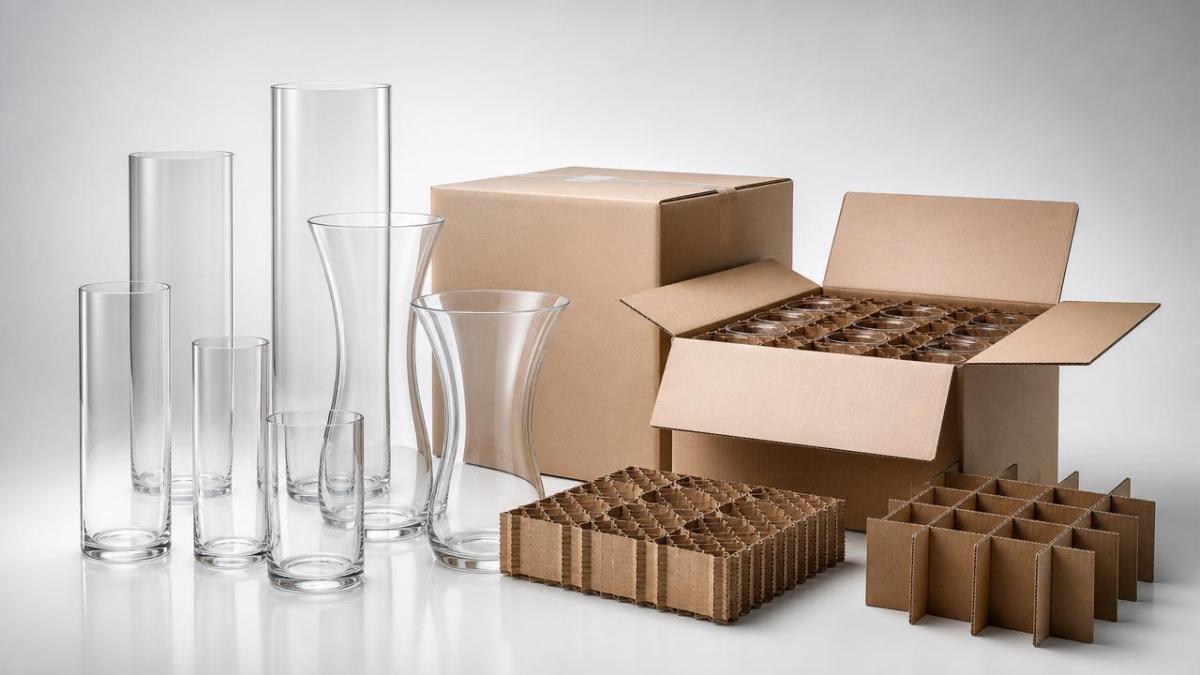 Glass wedding vases that travel well and still photograph beautifully