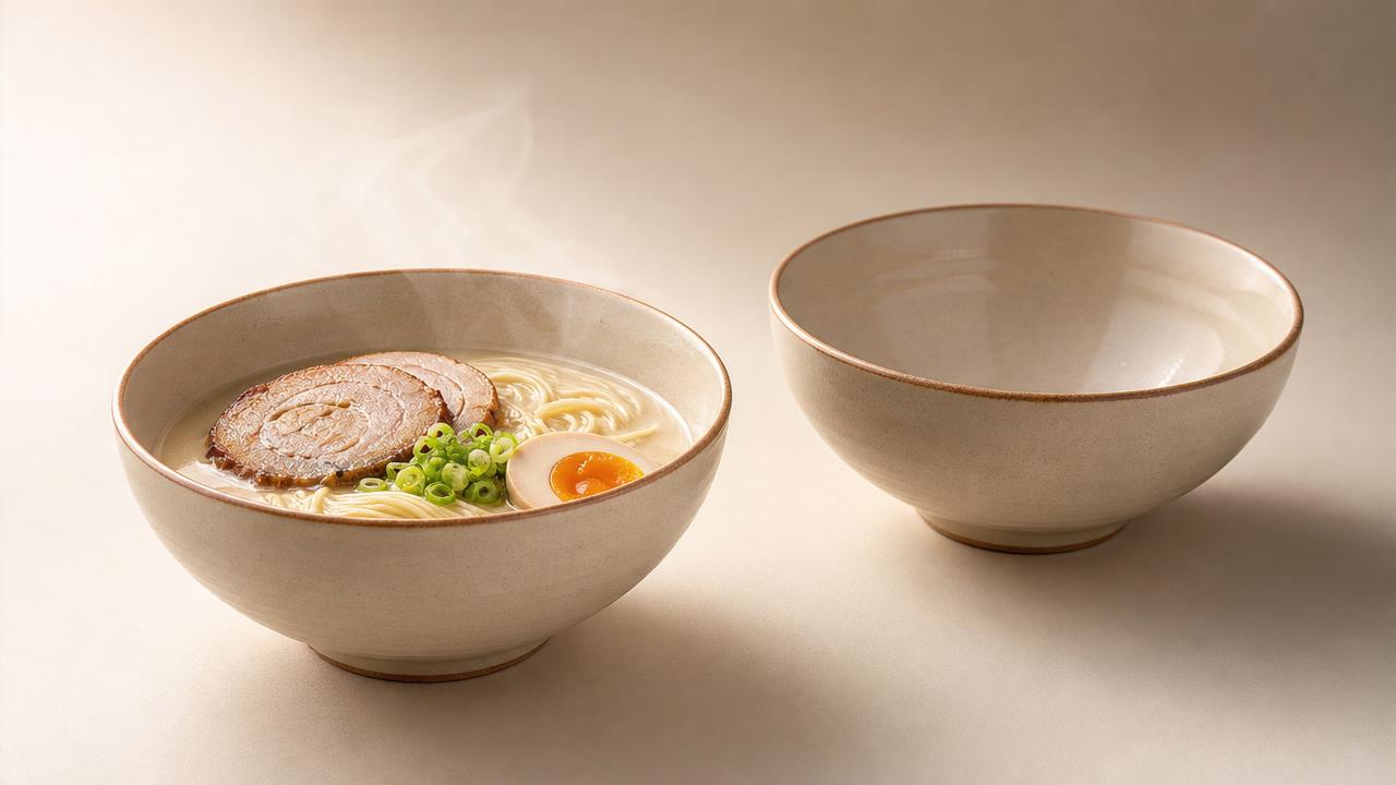 Ceramic ramen bowls that hold heat without feeling too heavy