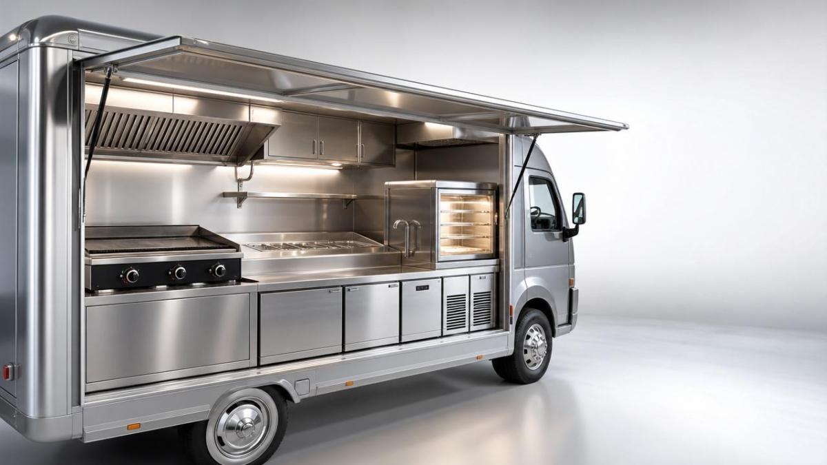 Restaurant kitchen equipment for food trucks: what fits