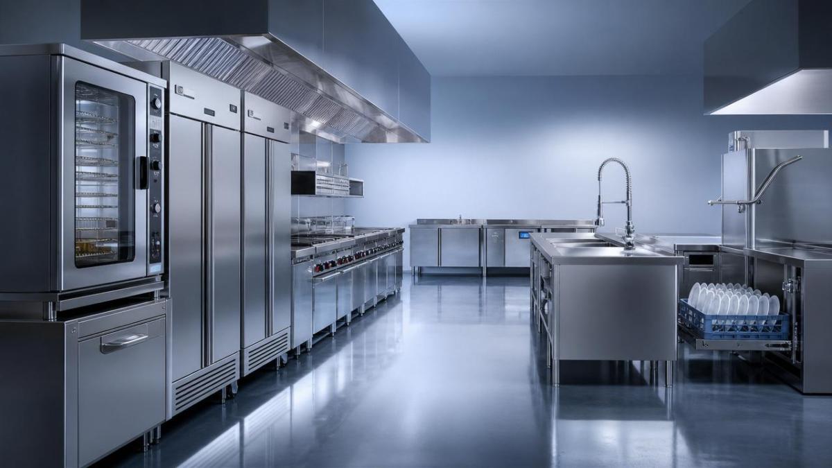 Restaurant kitchen equipment dimensions before final drawings