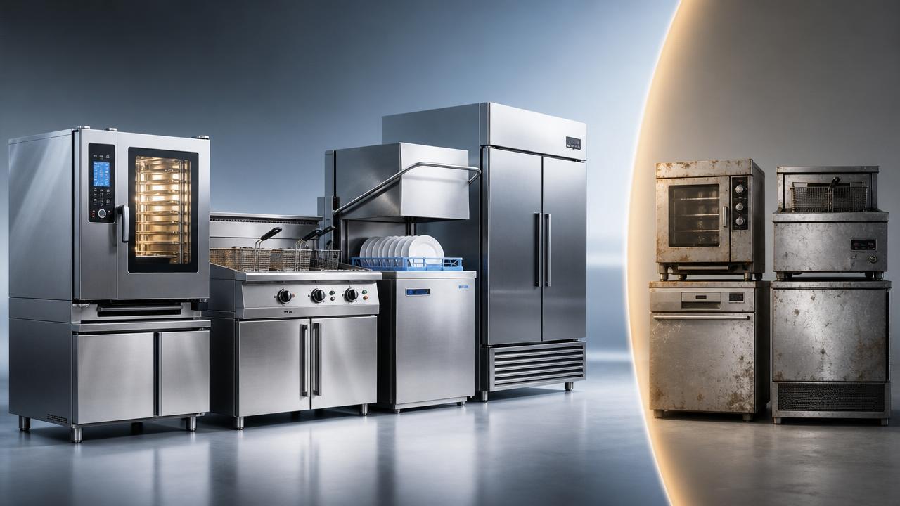 Where restaurant kitchen equipment for sale looks cheaper than it is