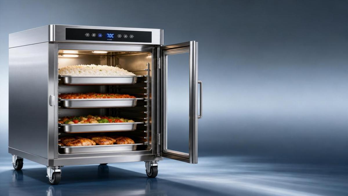 Food warmer equipment that holds temperature more evenly