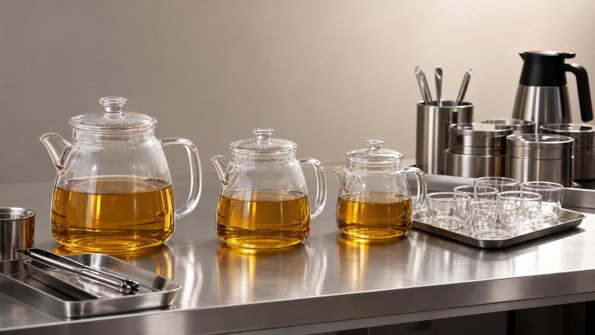 Why glass tea server capacity affects daily serving flow