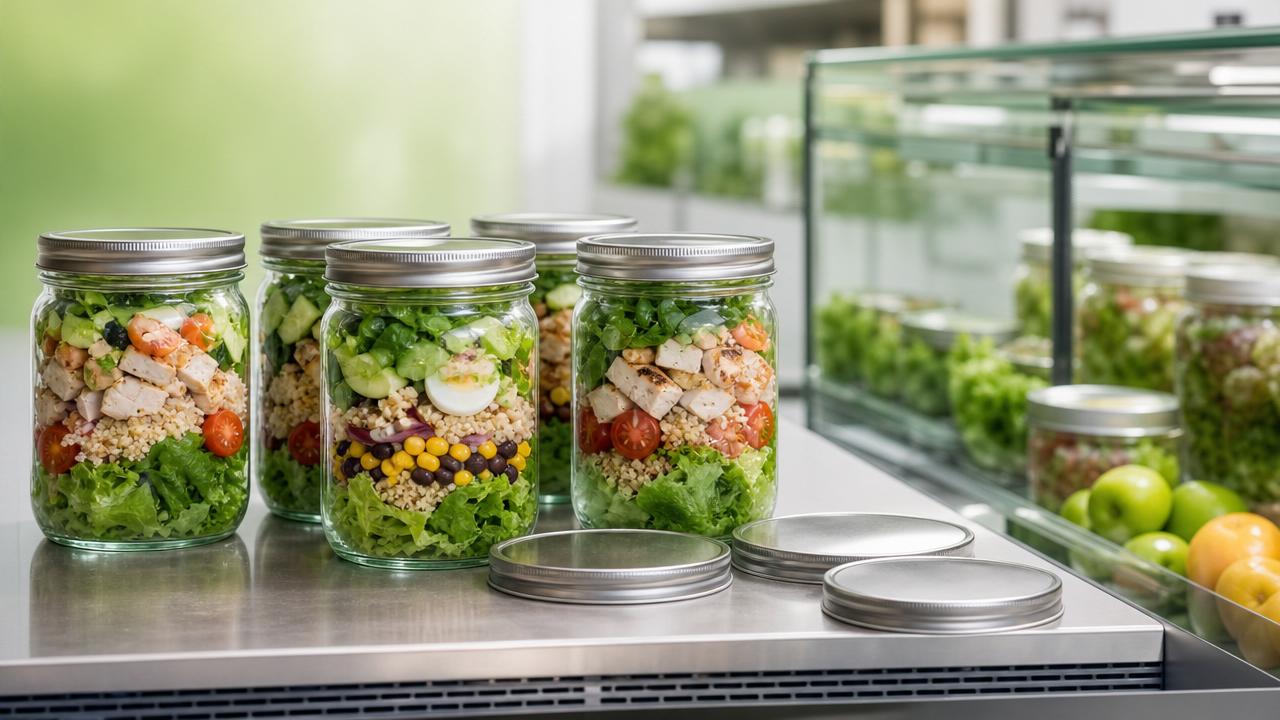 Why are more brands switching to the glass salad jar