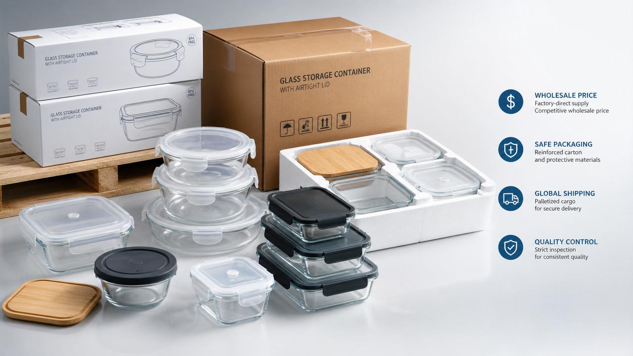 What affects glass storage container wholesale prices in 2026 What affects glass storage container wholesale prices in 2026