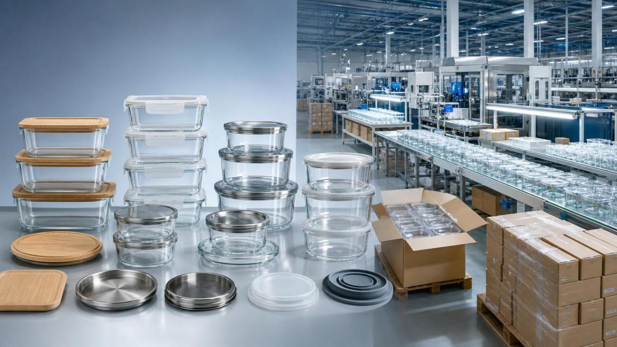 How to compare a glass storage container manufacturer