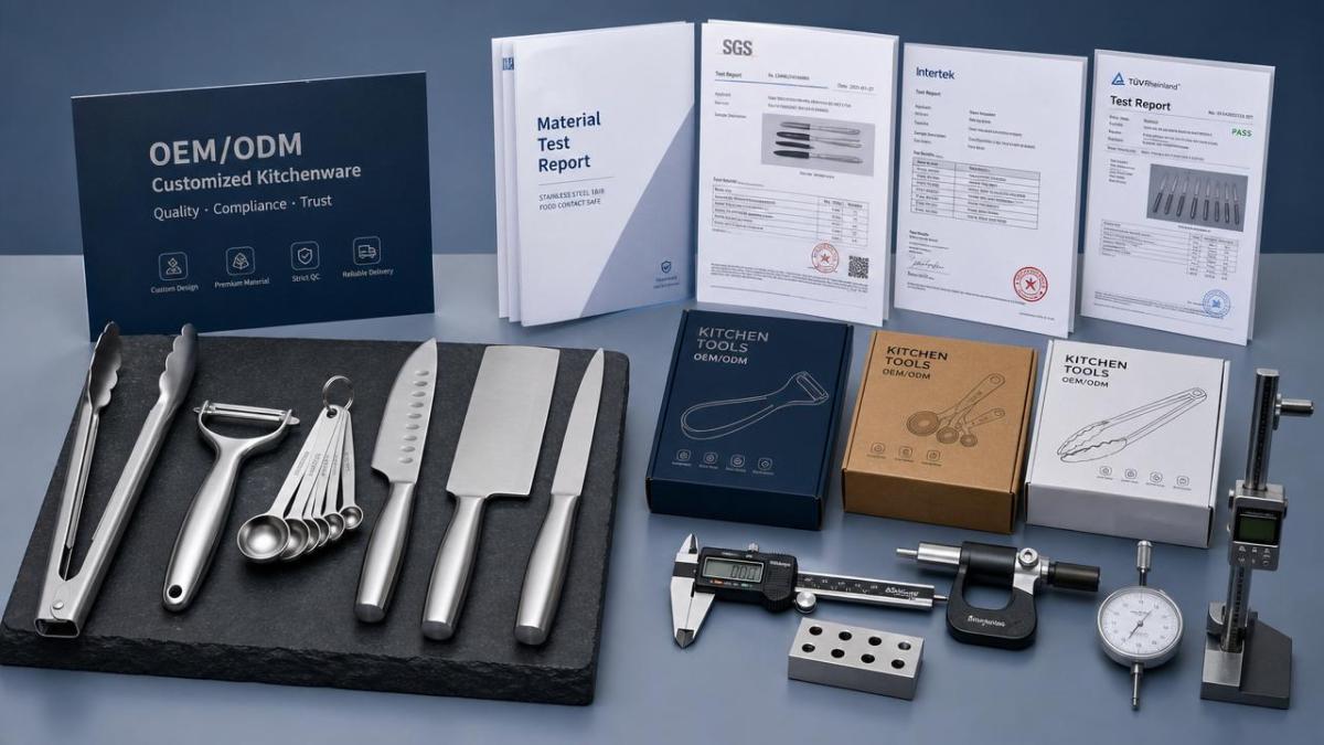 What to check before choosing a kitchen tools OEM partner