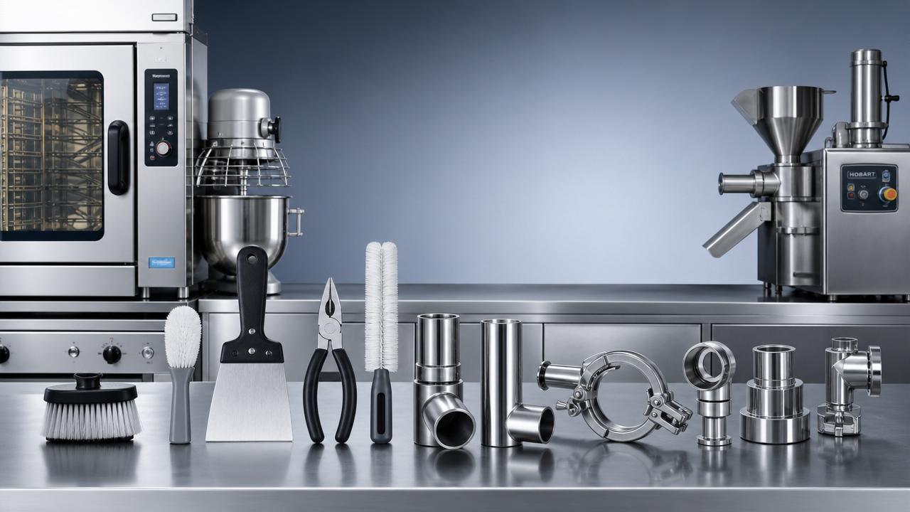 Easy to clean kitchen tools can cut maintenance time