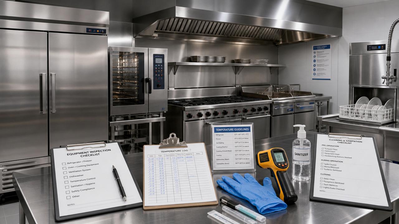 A restaurant kitchen checklist can prevent costly mistakes