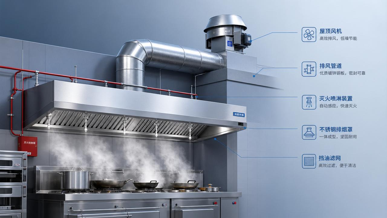 Why a restaurant kitchen hood system fails compliance