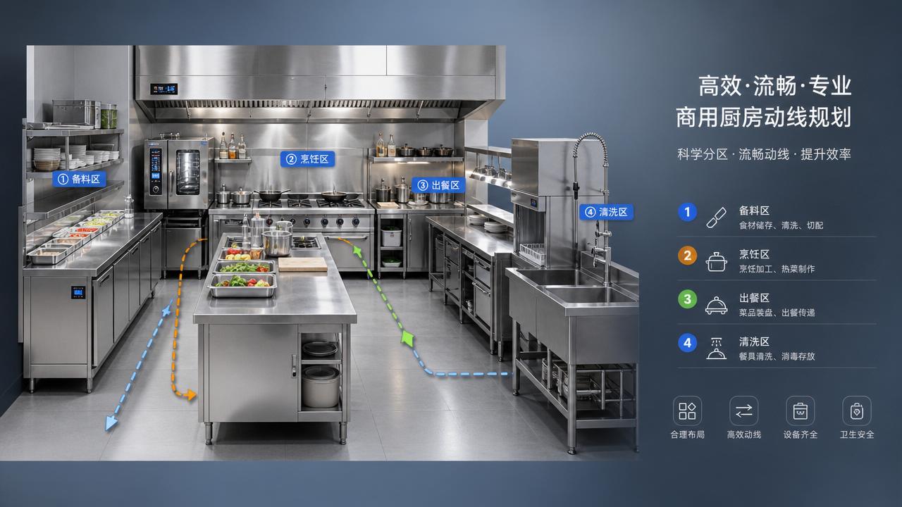 Restaurant kitchen ideas that improve workflow and space