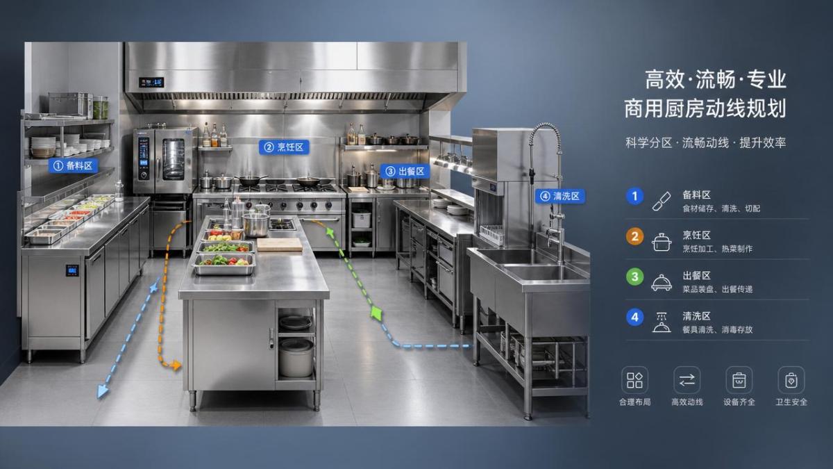 Restaurant kitchen ideas that improve workflow and space