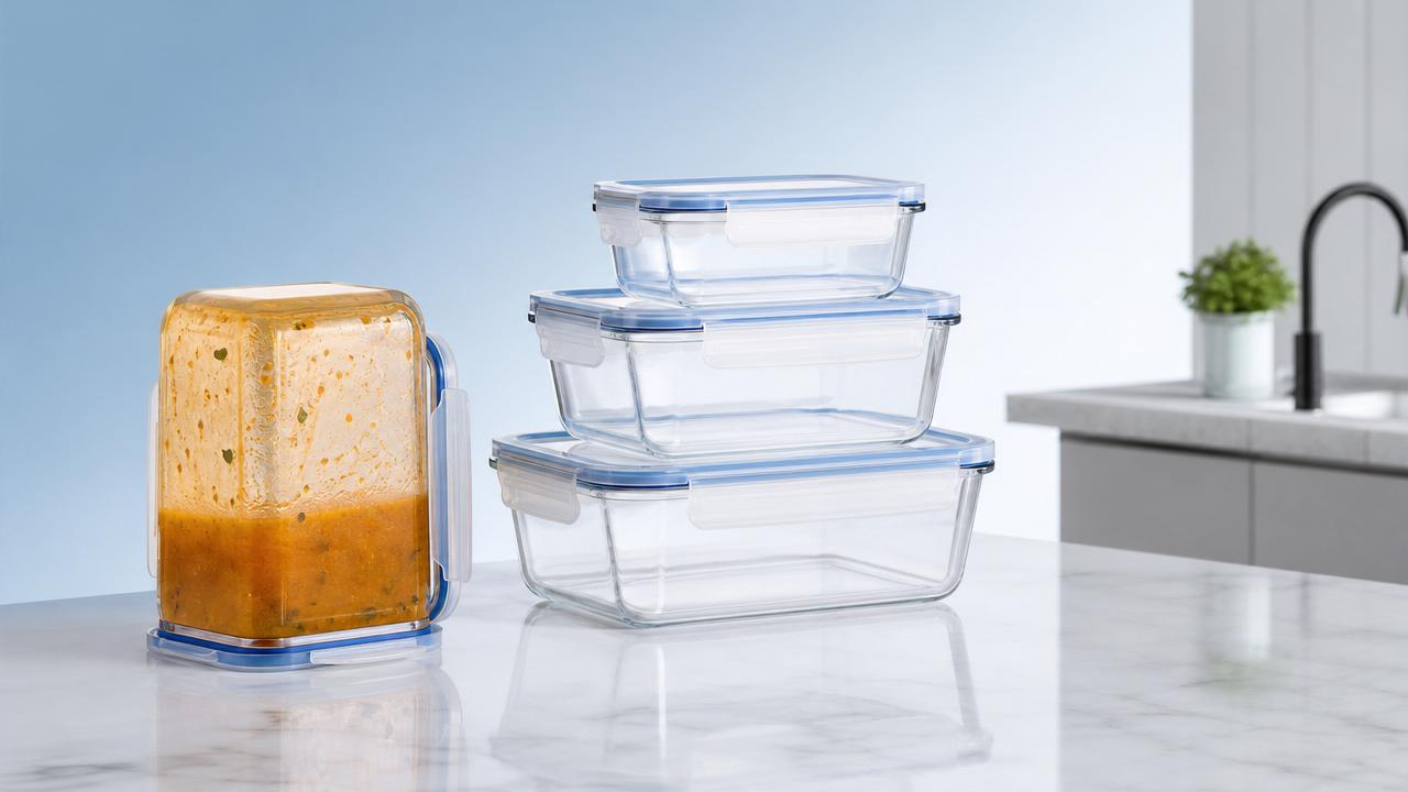 How to choose a leak-proof glass storage container