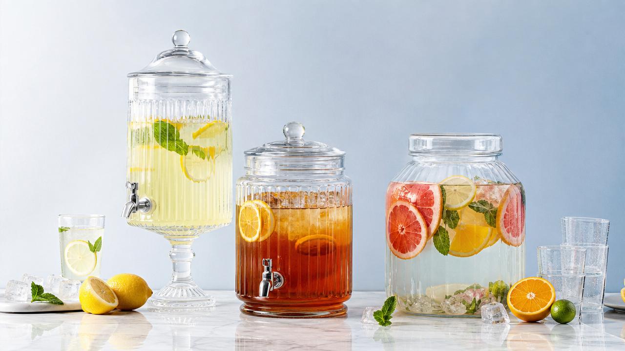 Glass Beverage Server Types: Best Uses for Buffets, Cafes, and Events