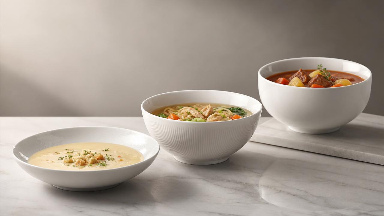 Porcelain Soup Bowl Buying Guide: Shapes, Heat Retention, and Serving Scenarios