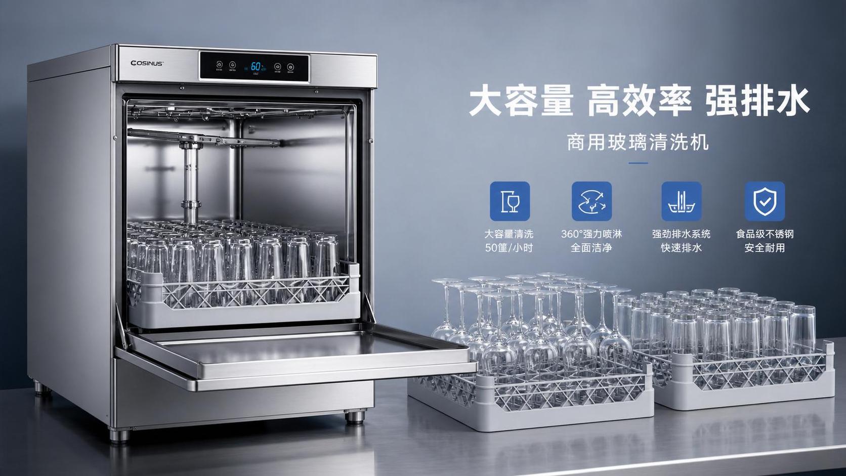 Glass Washer Buying Guide: Rack Size, Cycle Time, and Drainage Features That Matter Glass Washer Buying Guide: Rack Size, Cycle Time, and Drainage Features That Matter