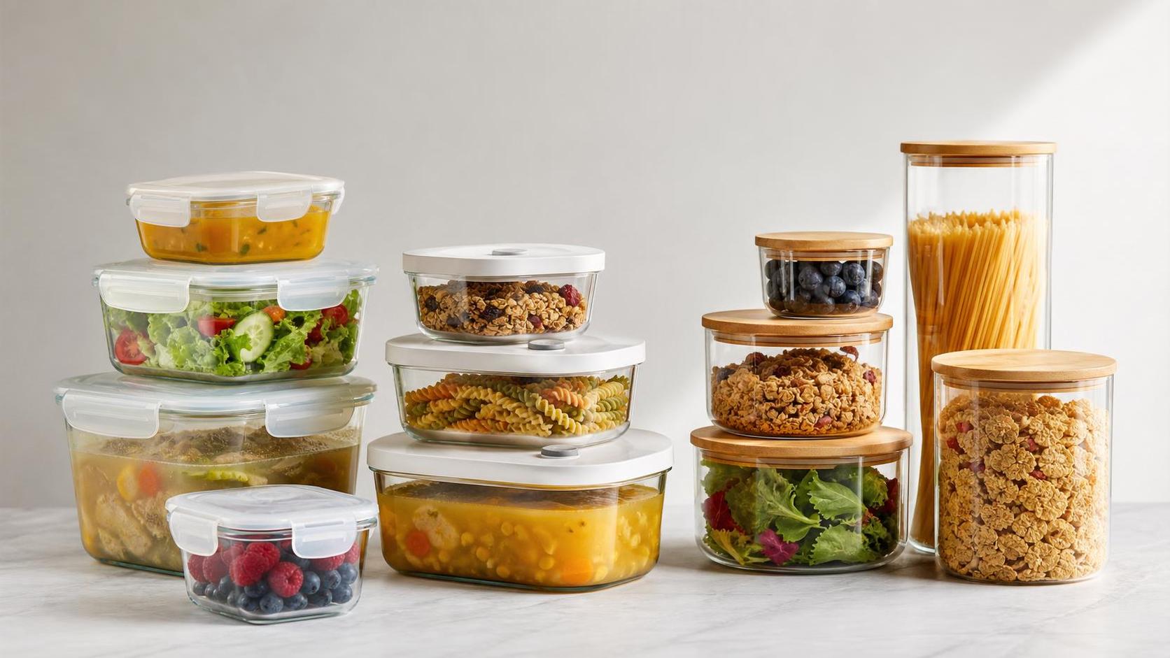 How to Choose a Glass Storage Container for Food by Seal Type, Capacity, and Use Case How to Choose a Glass Storage Container for Food by Seal Type, Capacity, and Use Case