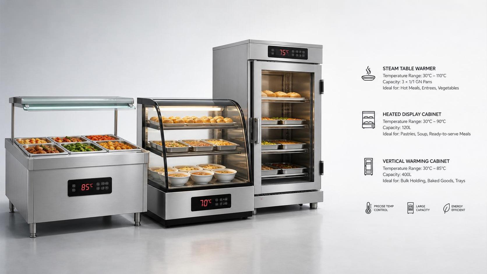 Food Warmer Equipment Buying Guide: Types, Temperature Control, and Capacity Explained Food Warmer Equipment Buying Guide: Types, Temperature Control, and Capacity Explained