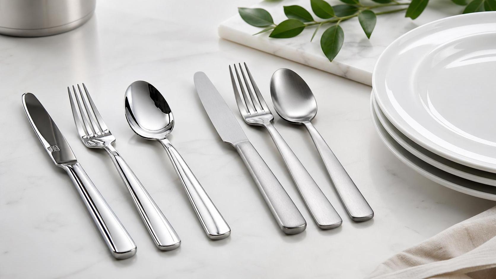 Stainless Steel Silverware Buying Guide: 18/10 vs 18/8, Weight, Finish, and Daily Use Stainless Steel Silverware Buying Guide: 18/10 vs 18/8, Weight, Finish, and Daily Use