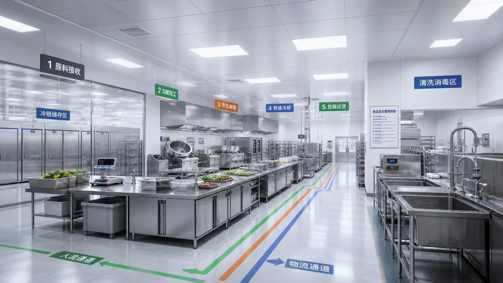 How to Plan a Central Kitchen Layout That Improves Output and Food Safety