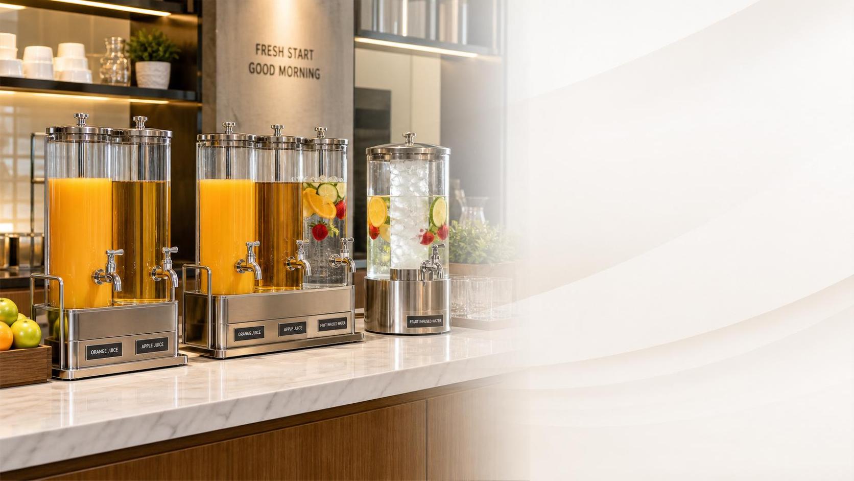 What Types of Glass Juice Dispenser Are Best for Buffets, Cafes, and Events?