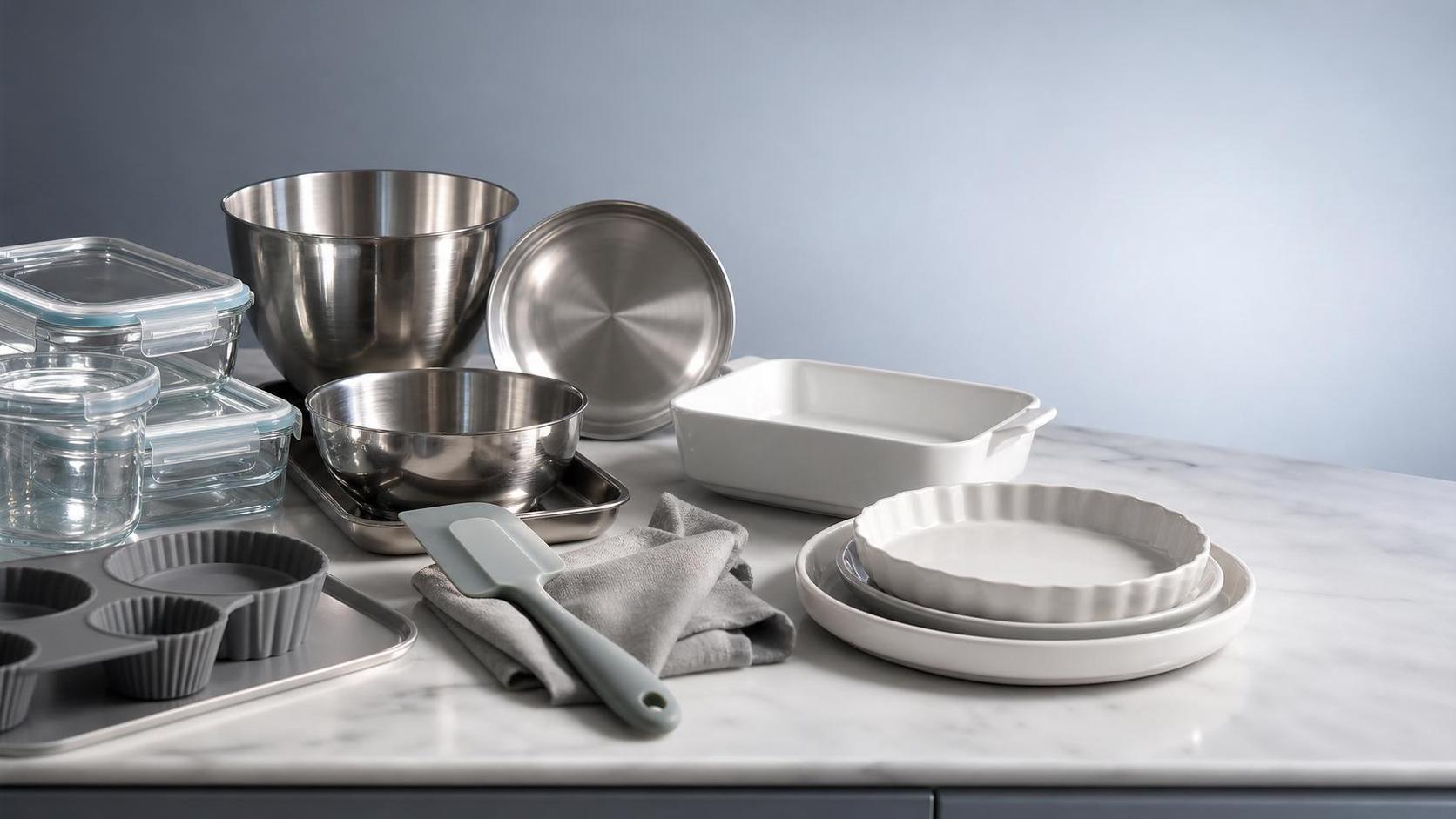 Kitchenware Materials Compared: Glass, Stainless Steel, Silicone, and Ceramic
