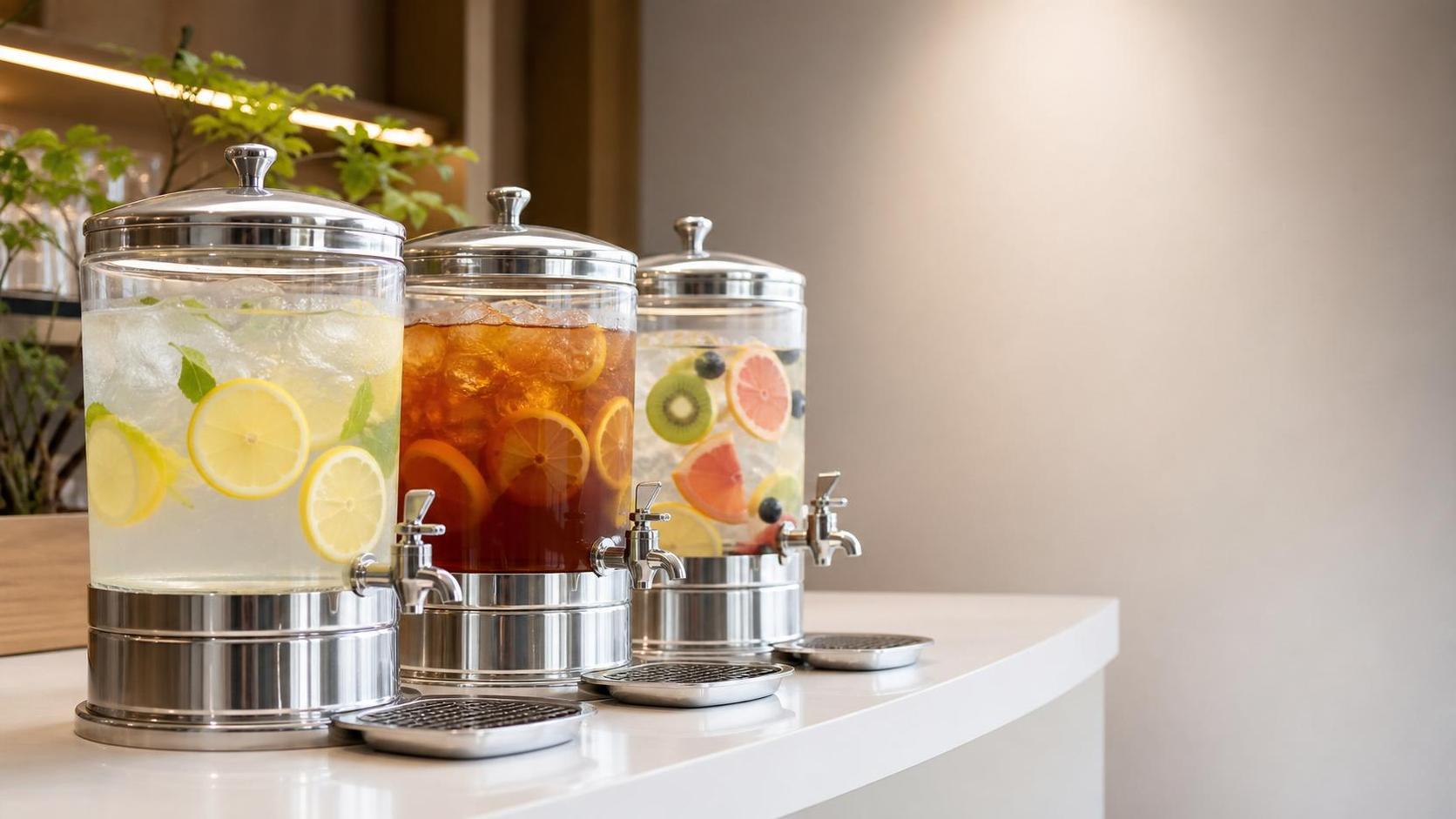 What Is a Glass Beverage Server Used For in Cafes, Buffets, and Event Service?