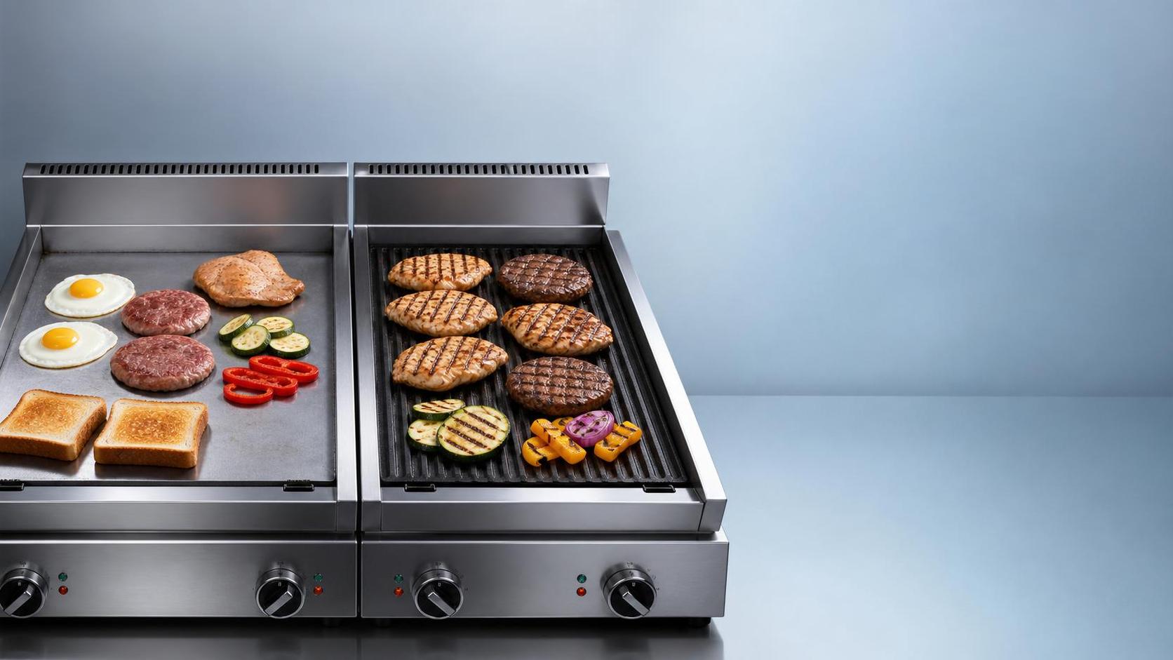 Commercial Griddle vs Grill Plate: Which One Fits Your Menu and Kitchen Workflow? Commercial Griddle vs Grill Plate: Which One Fits Your Menu and Kitchen Workflow?