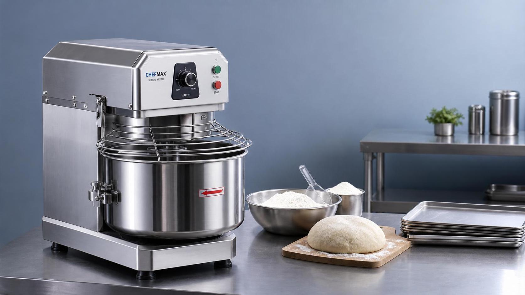 Dough Mixer Buying Guide: Capacity, Speed, and Bowl Type for Commercial Kitchens