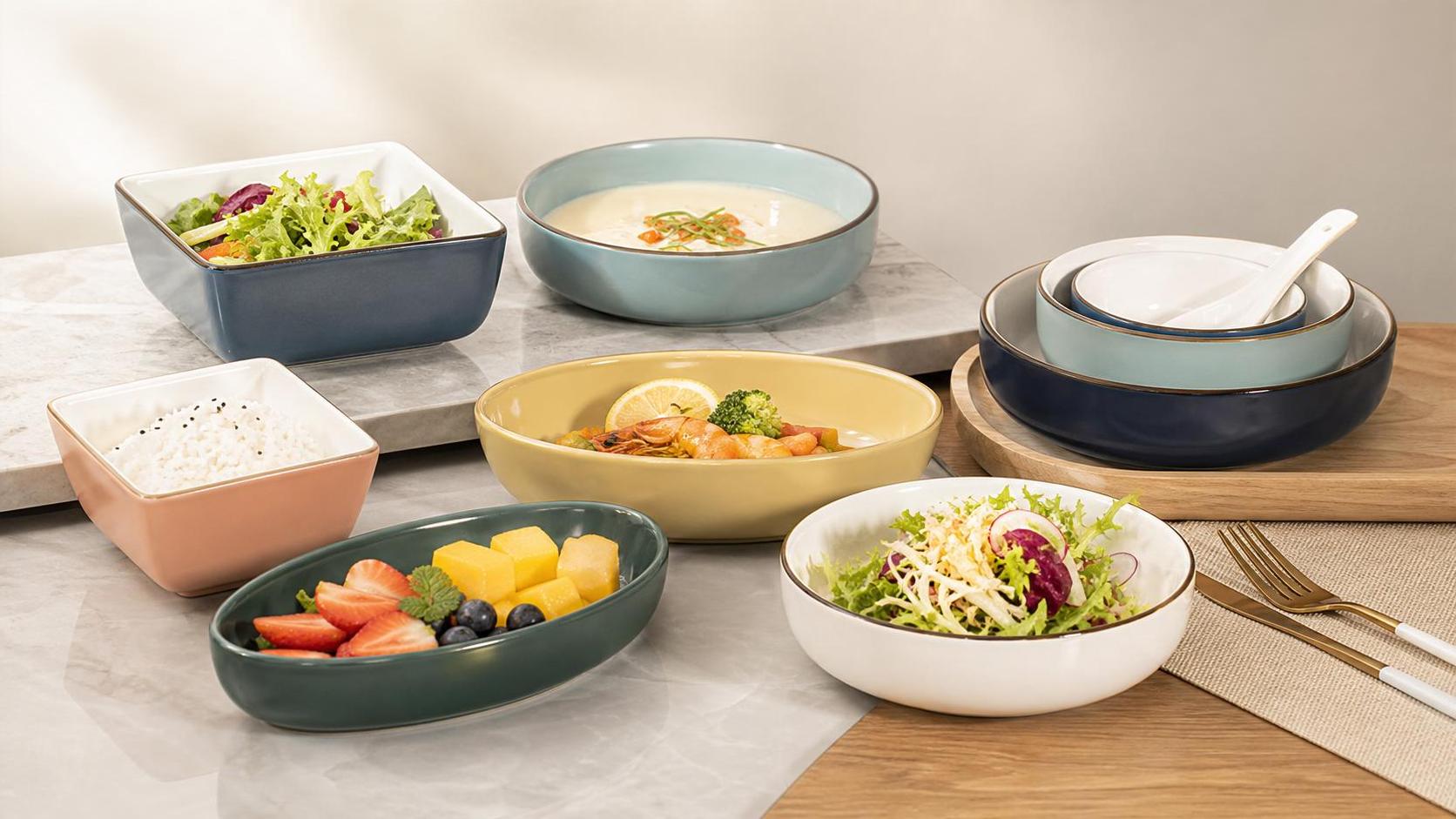 Ceramic Serving Bowl Sizes and Shapes Explained for Home Dining and Catering Use Ceramic Serving Bowl Sizes and Shapes Explained for Home Dining and Catering Use