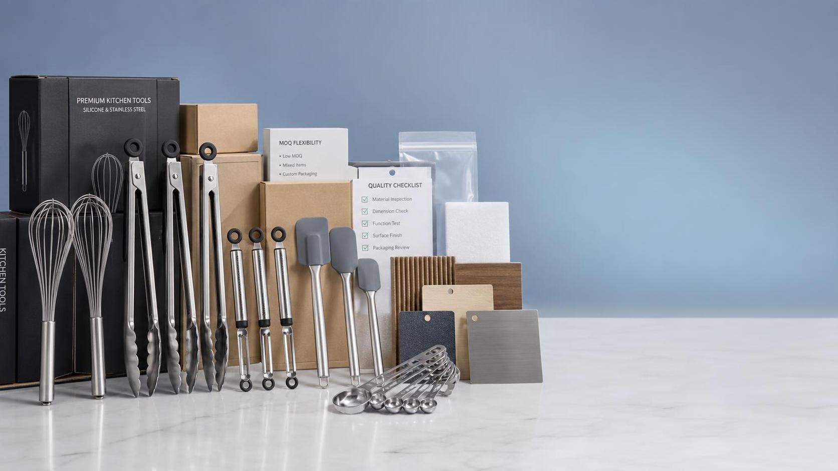 Kitchen Tools Wholesale: How to Compare Suppliers, MOQs, and Product Quality?