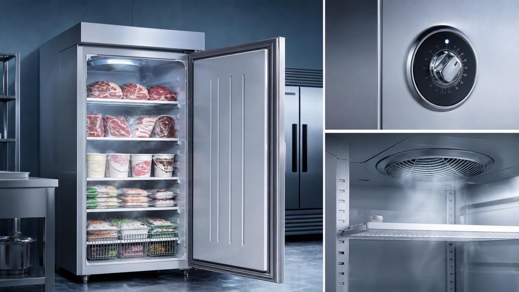 What Size and Temperature Range Should You Choose for a Commercial Freezer?