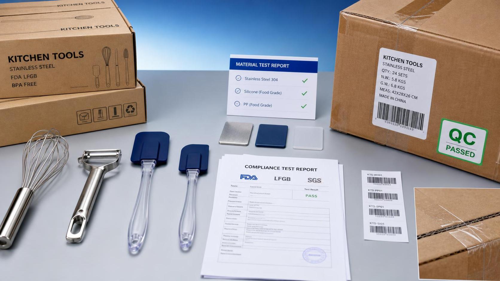 How to Evaluate a Kitchen Tools Exporter for Quality, Compliance, and Delivery Reliability