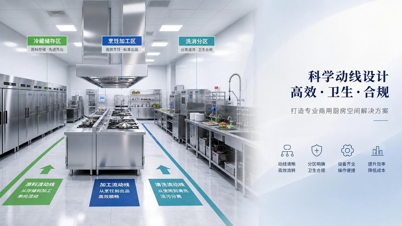 How to Plan a Commercial Kitchen Layout for Efficient Workflow and Compliance