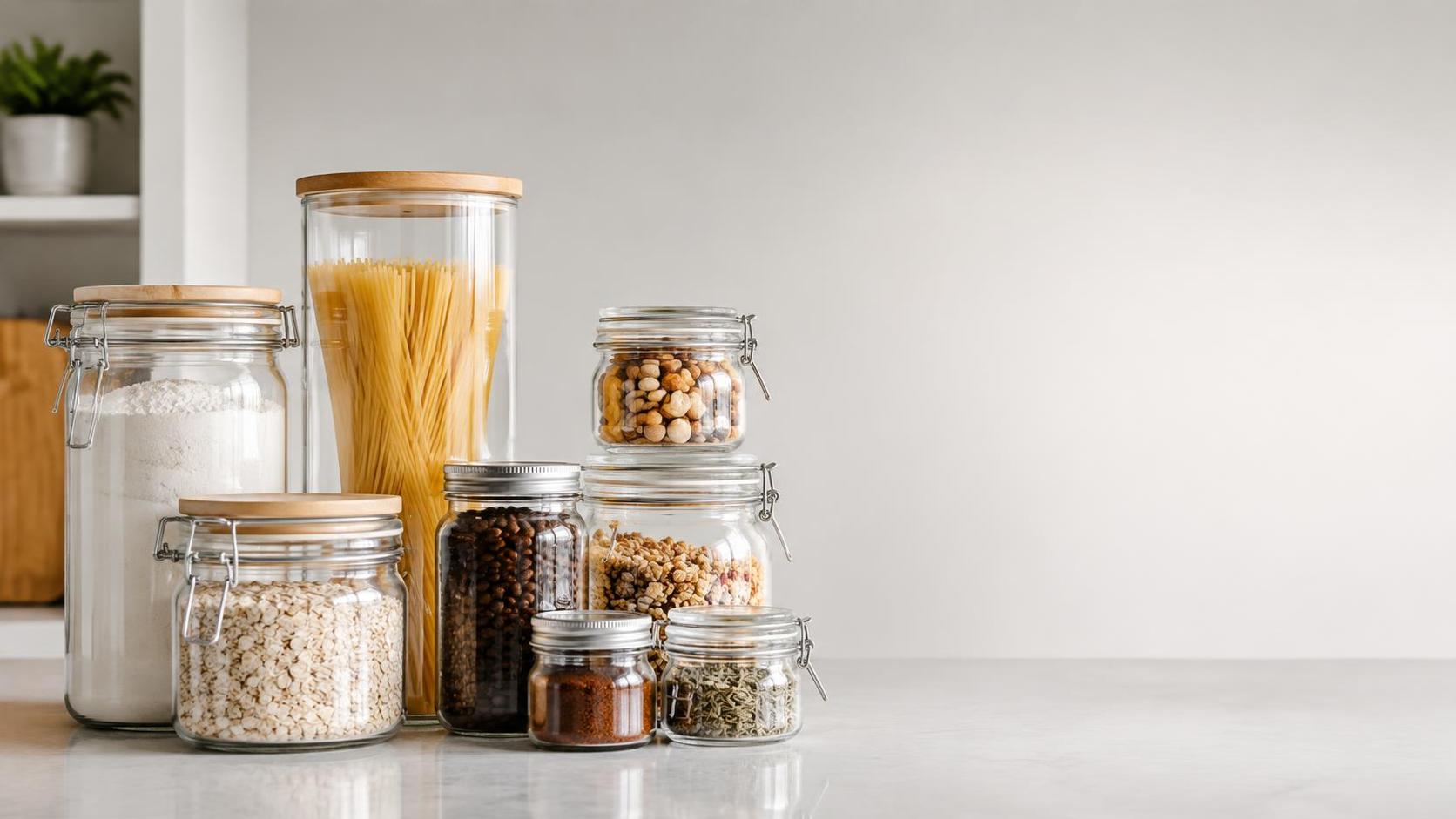 How to Choose Glass Kitchen Jars for Dry Food Storage and Everyday Use How to Choose Glass Kitchen Jars for Dry Food Storage and Everyday Use