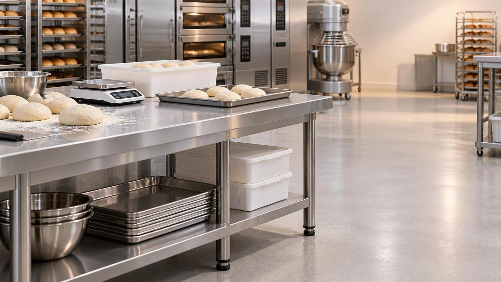 How to Choose a Bakery Worktable for Hygienic, High-Volume Dough Production How to Choose a Bakery Worktable for Hygienic, High-Volume Dough Production