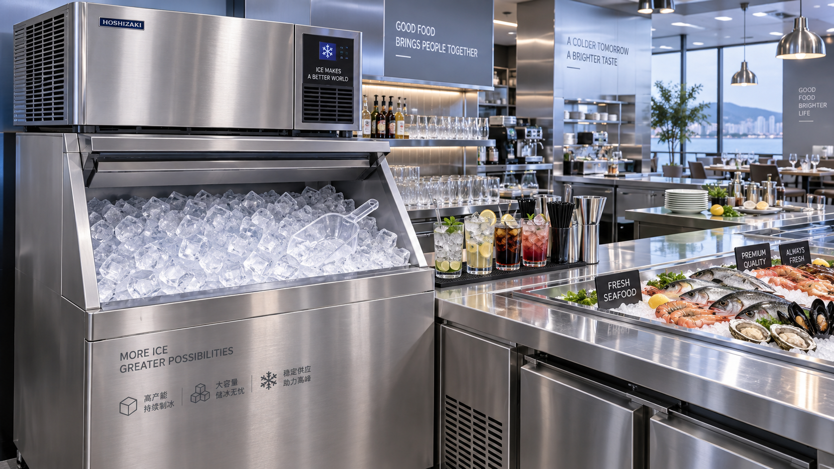 How to Size a Commercial Ice Maker for Peak Demand in Restaurants and Bars How to Size a Commercial Ice Maker for Peak Demand in Restaurants and Bars