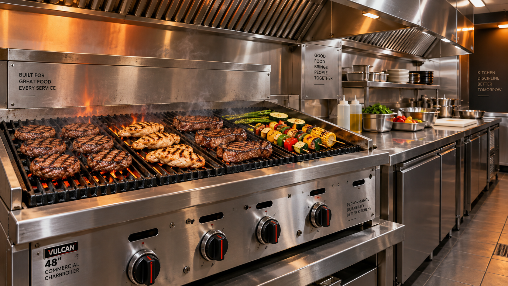 How to Size a Commercial Charbroiler for Peak-Hour Restaurant Output
