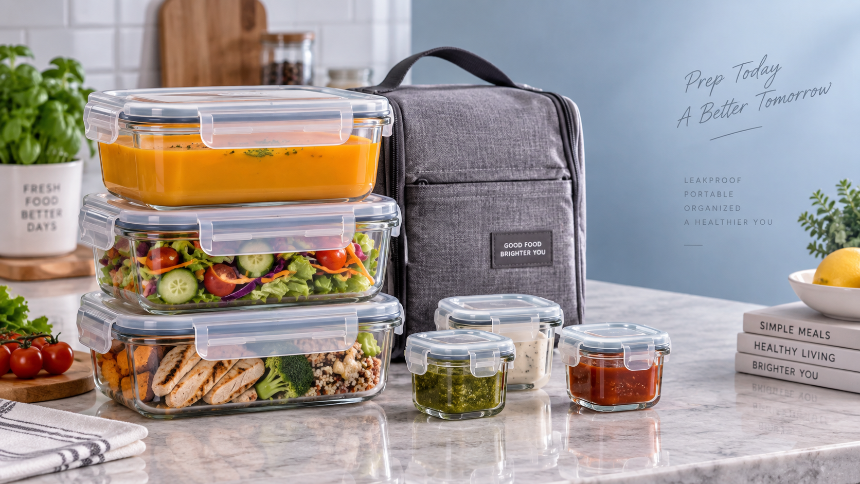 How to Choose a Leak-Proof Glass Storage Container for Meal Prep and Transport How to Choose a Leak-Proof Glass Storage Container for Meal Prep and Transport