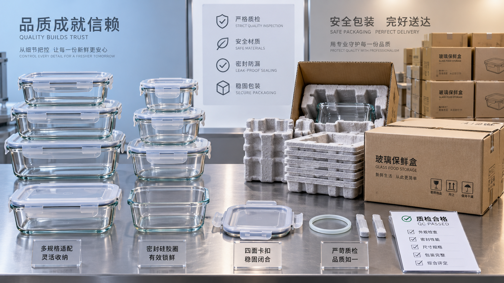 How to Vet a Glass Storage Container Supplier for Foodservice and Retail Orders