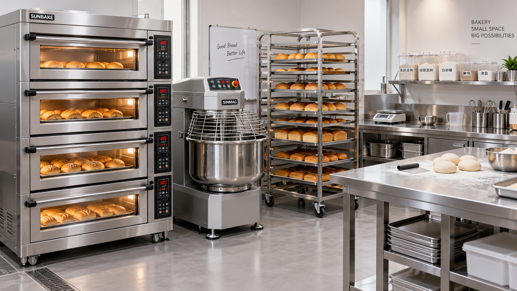 Choosing Bakery Equipment for a Small Bakery: Capacity, Space, and Budget Choosing Bakery Equipment for a Small Bakery: Capacity, Space, and Budget