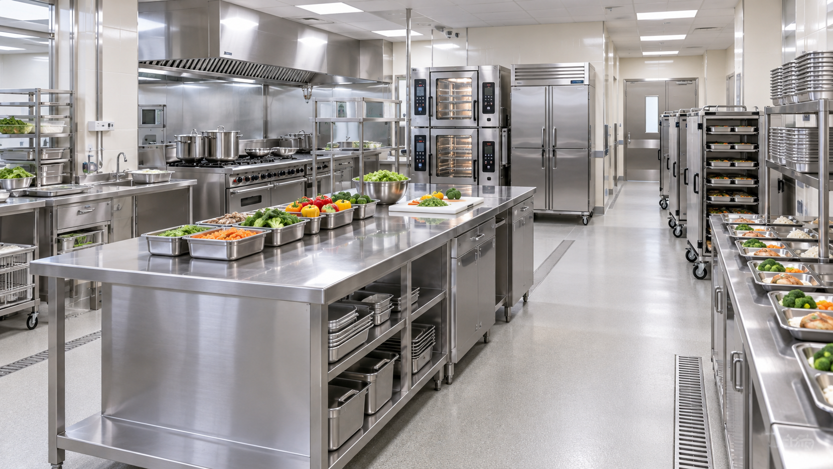 Hospital Kitchen Equipment List: Essentials for Each Food Preparation Zone
