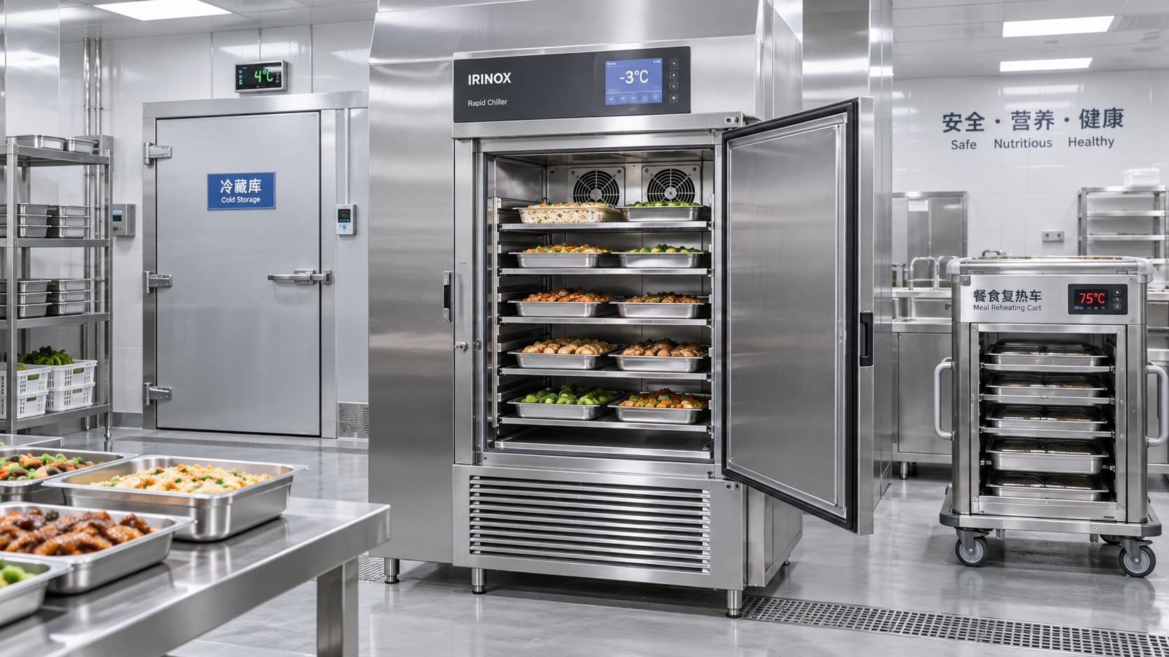 Hospital Food Service Equipment: How Cook-Chill Systems Handle Meal Production
