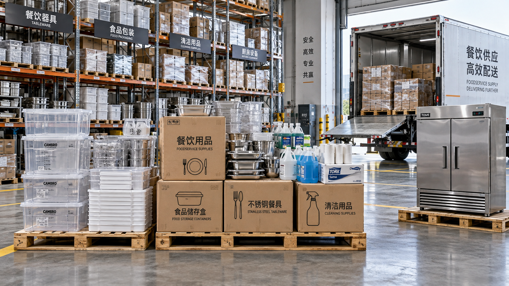 Full-Line Restaurant Supplies Distributors: Compare Fill Rates and Freight Costs