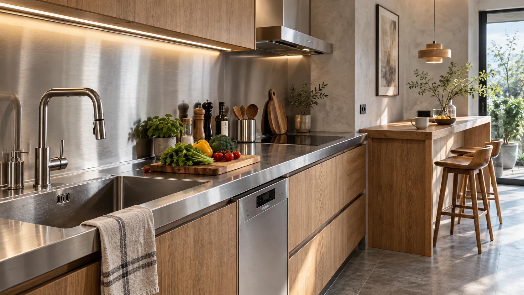Is a Stainless Steel Kitchen Right for Your Home? Pros, Cons, and Costs