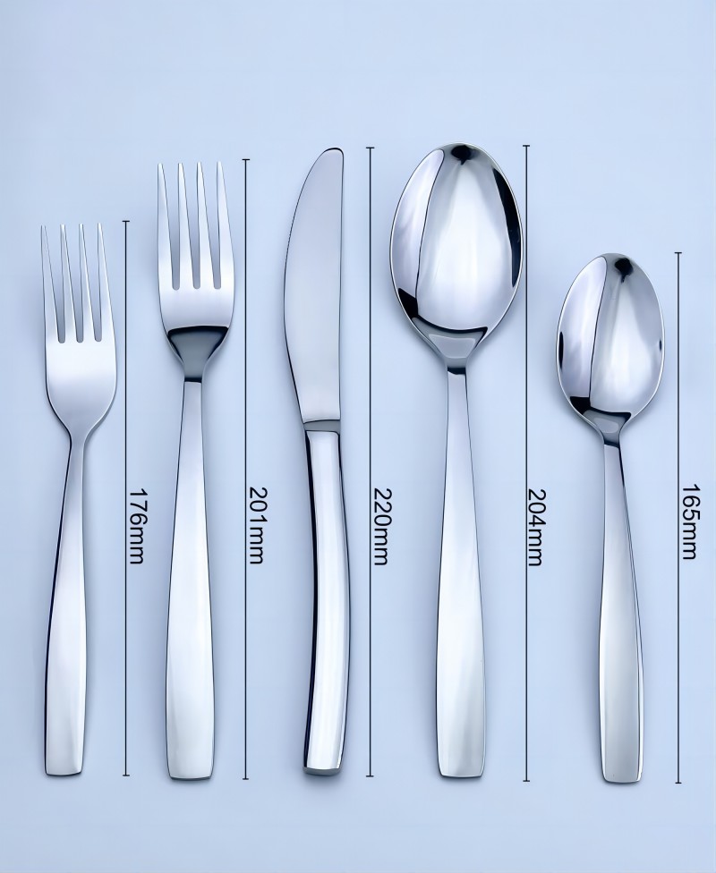 Cutlery Set 20 pcs set,  ,30 pcs set , 45 pcs set,  Dinner Fork, Dinner Spoon, Dinner Knife, Tea spoon, Salad fork, Fine Flatware 5 pcs set, with High Grade Quality