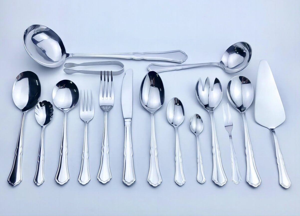 Premium Silverware Flatware Serving Set,72/84 Pieces Luxury Dining Cutlery, Cutlery Set 20 pcs set, 24 pcs set ,30 pcs set , 72pcs set,  84 pcs set